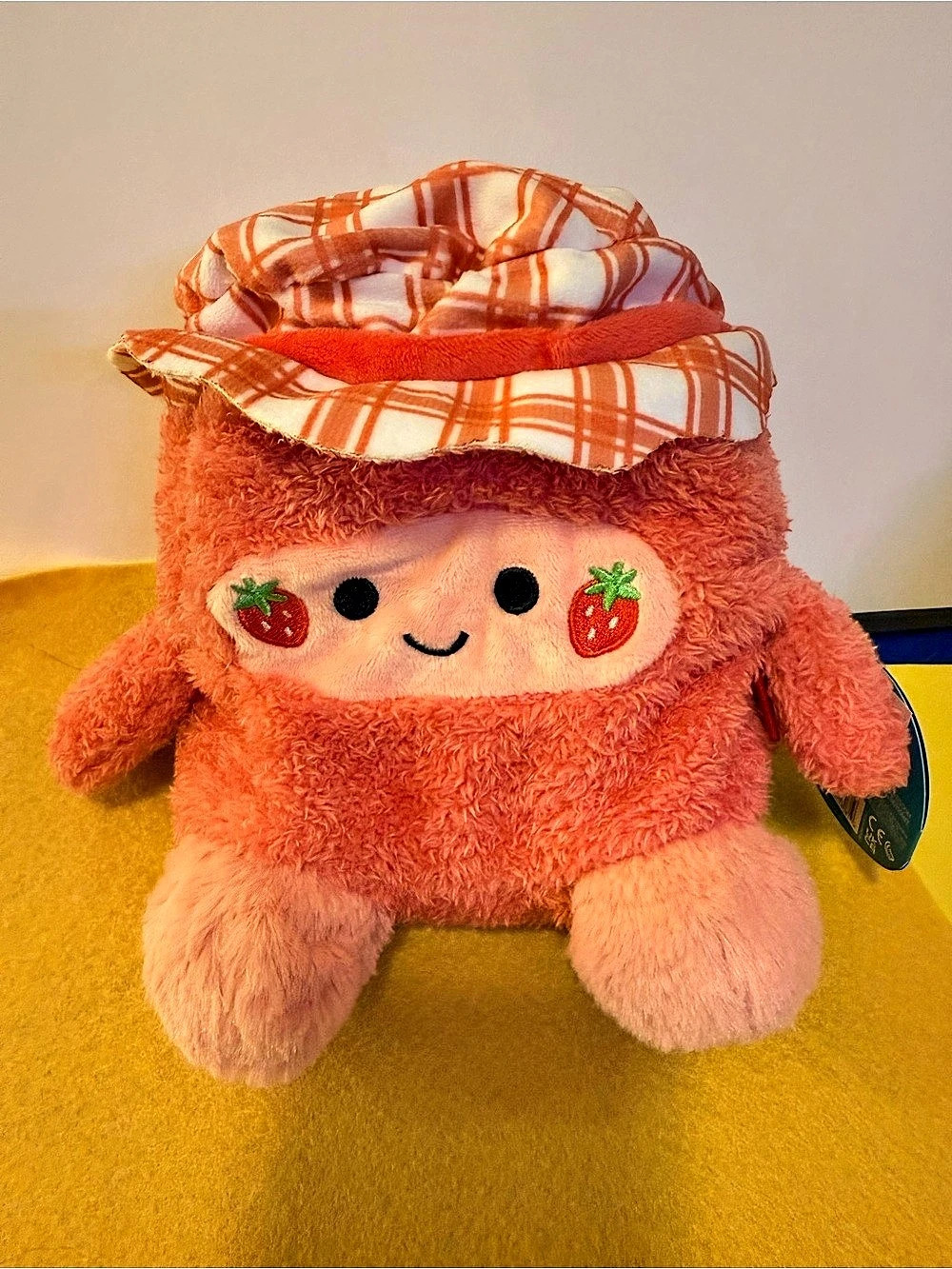 BumBumz Jenny the Strawberry Jam (PicnicBumz) Plush Orange & Pink